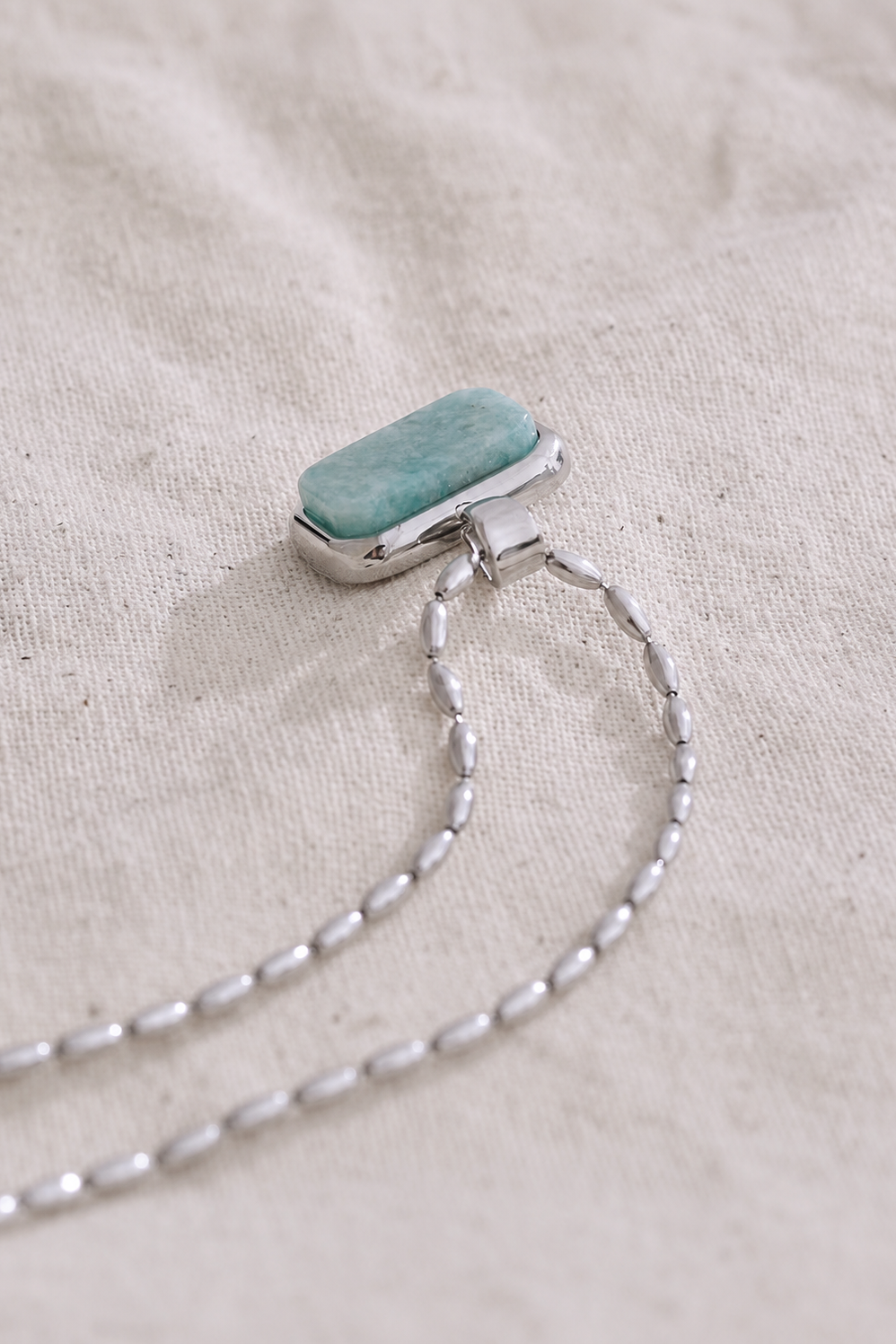 Colar com Pedra Verde