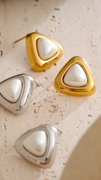 Aros Argolla Triangulares Lisos
