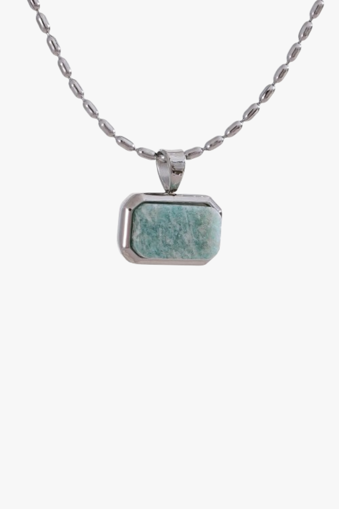 Colar com Pedra Verde