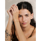 Pulsera Ajustable de Cadena con Esfera Colgante