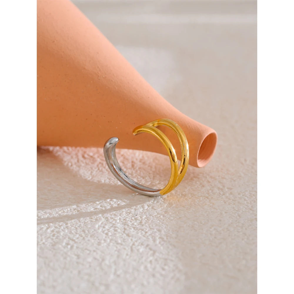 Brazalete Abierto Ondulado