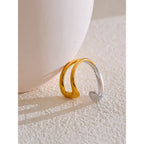 Brazalete Abierto Ondulado