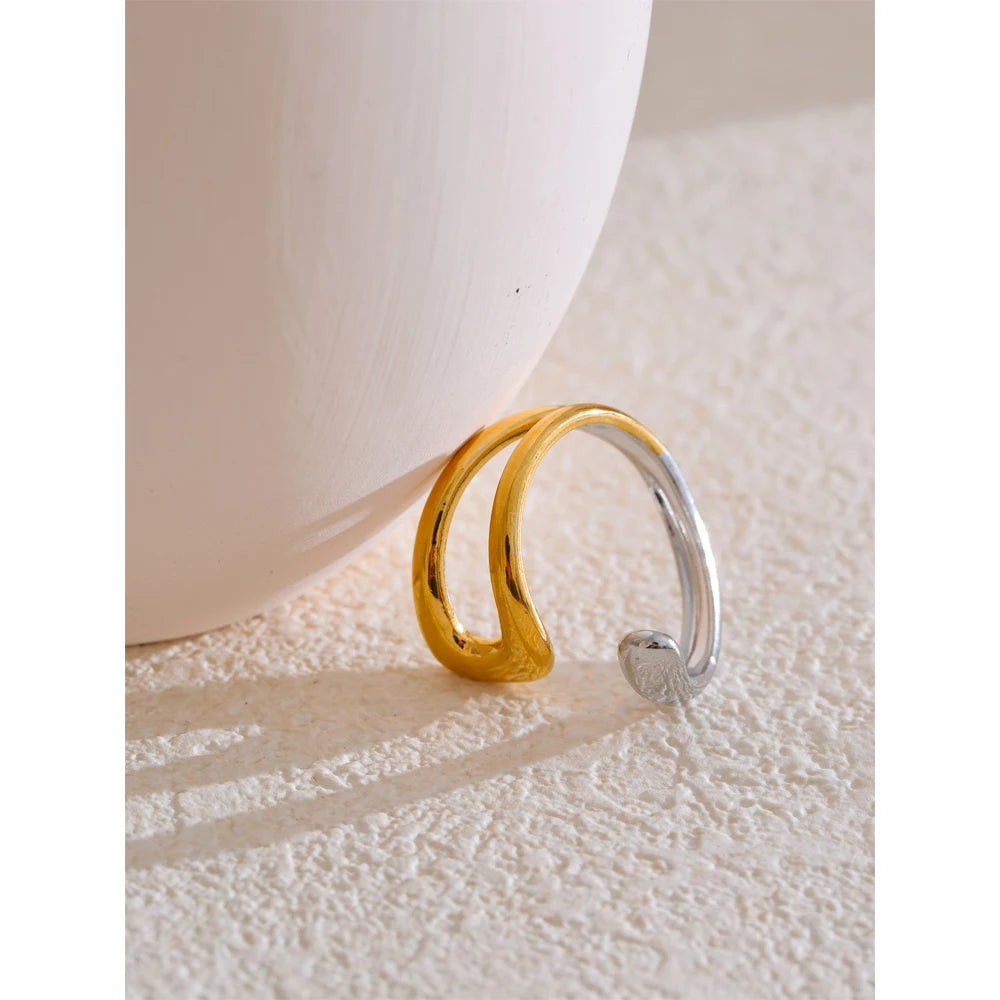 Brazalete Abierto Ondulado